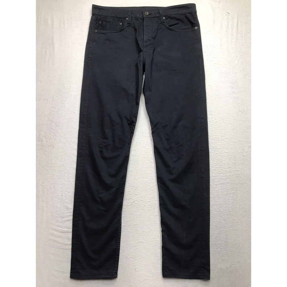 RAG & BONE Fit 1 Twill Jeans Men 34x33 Navy 5 Pocket Chino Slim Fit